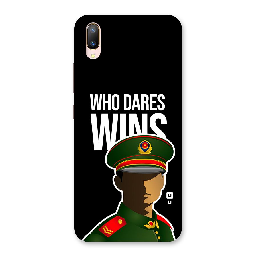 Who Dares Wins Back Case for Vivo V11 Pro