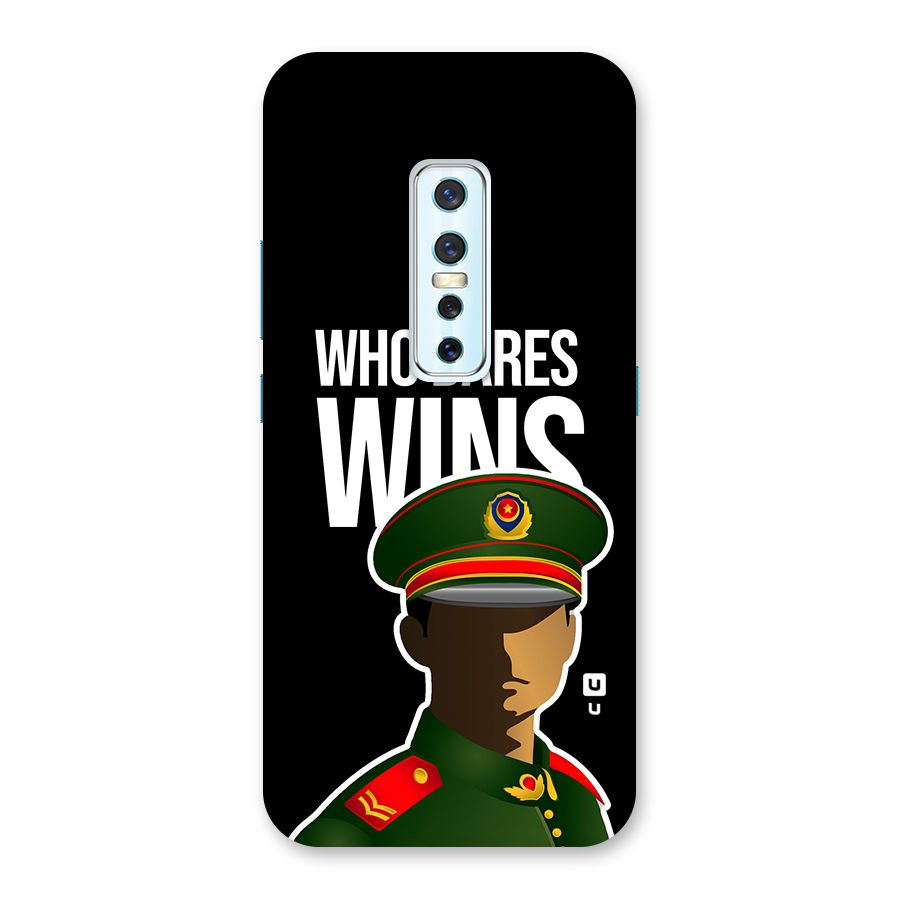 Who Dares Wins Back Case for Vivo V17 Pro