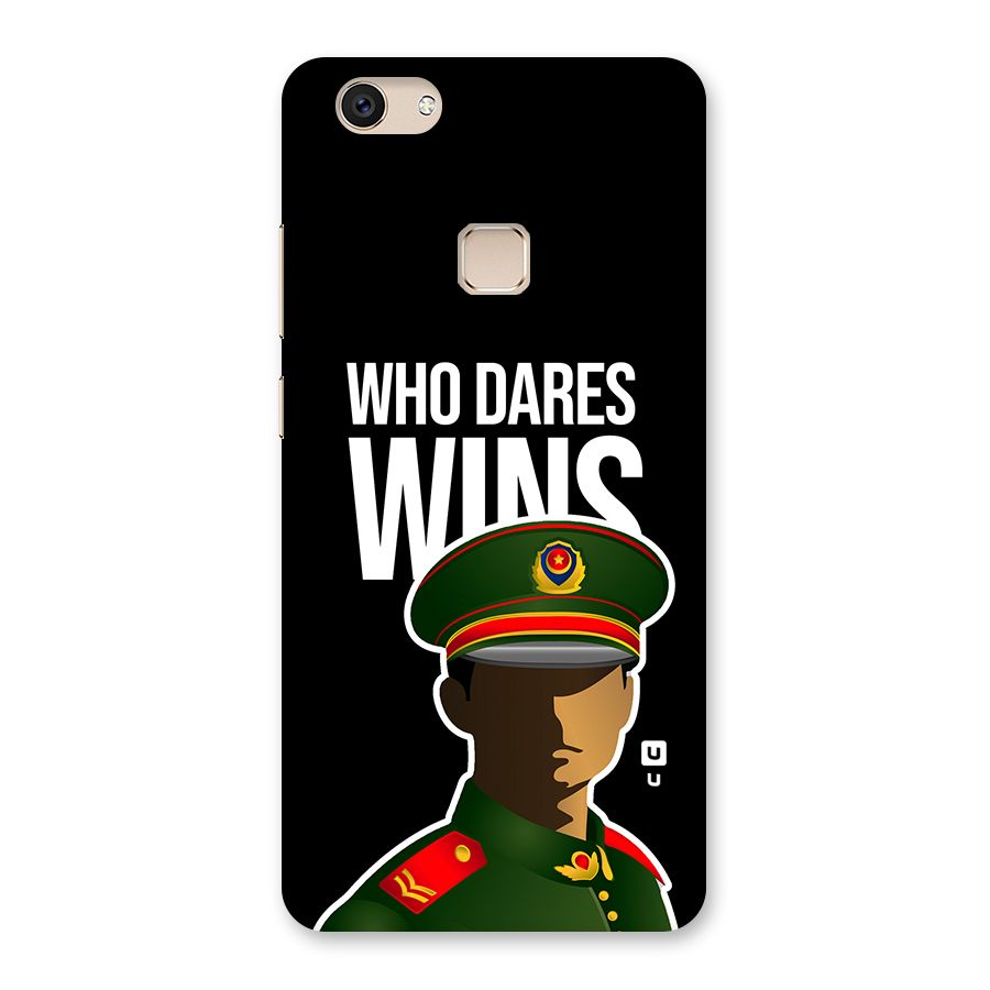 Who Dares Wins Back Case for Vivo V7