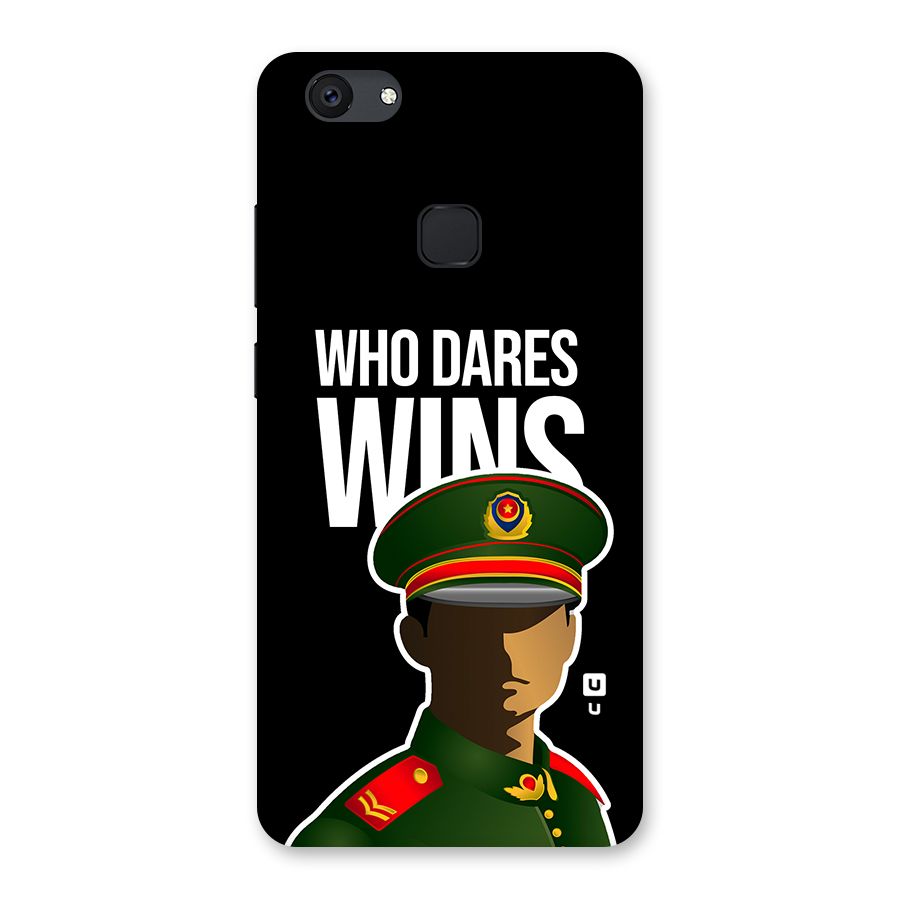Who Dares Wins Back Case for Vivo V7 Plus