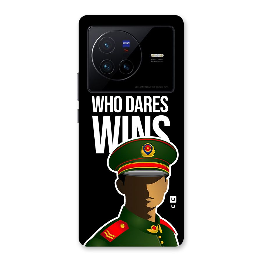 Who Dares Wins Back Case for Vivo X80