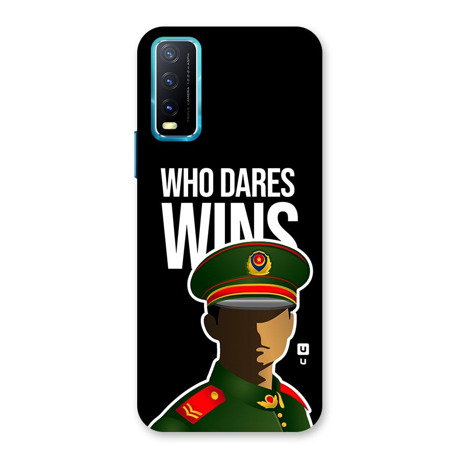 Who Dares Wins Back Case for Vivo Y20A