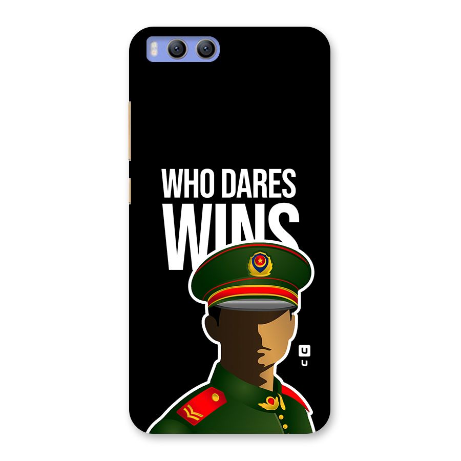 Who Dares Wins Back Case for Xiaomi Mi 6