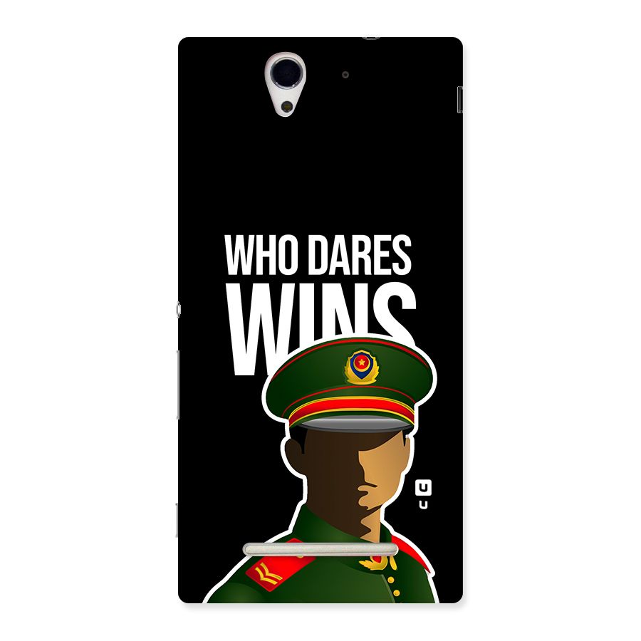 Who Dares Wins Back Case for Xperia C3