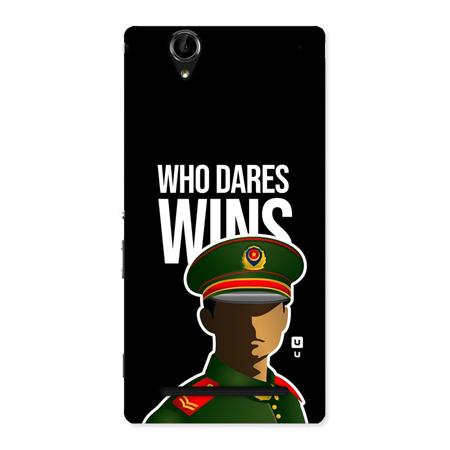 Who Dares Wins Back Case for Xperia T2