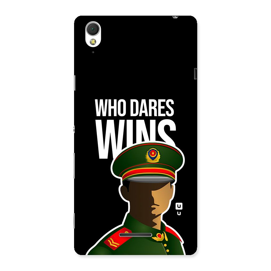 Who Dares Wins Back Case for Xperia T3