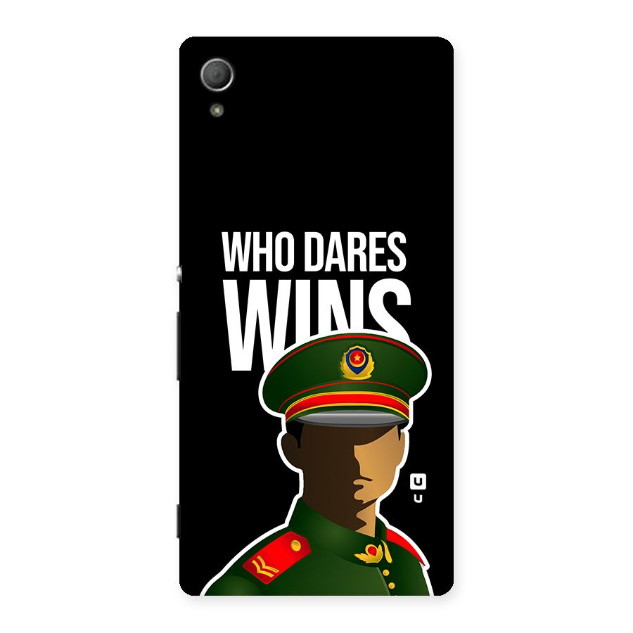 Who Dares Wins Back Case for Xperia Z3 Plus