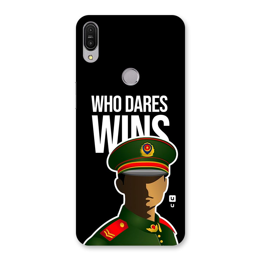 Who Dares Wins Back Case for Zenfone Max Pro M1