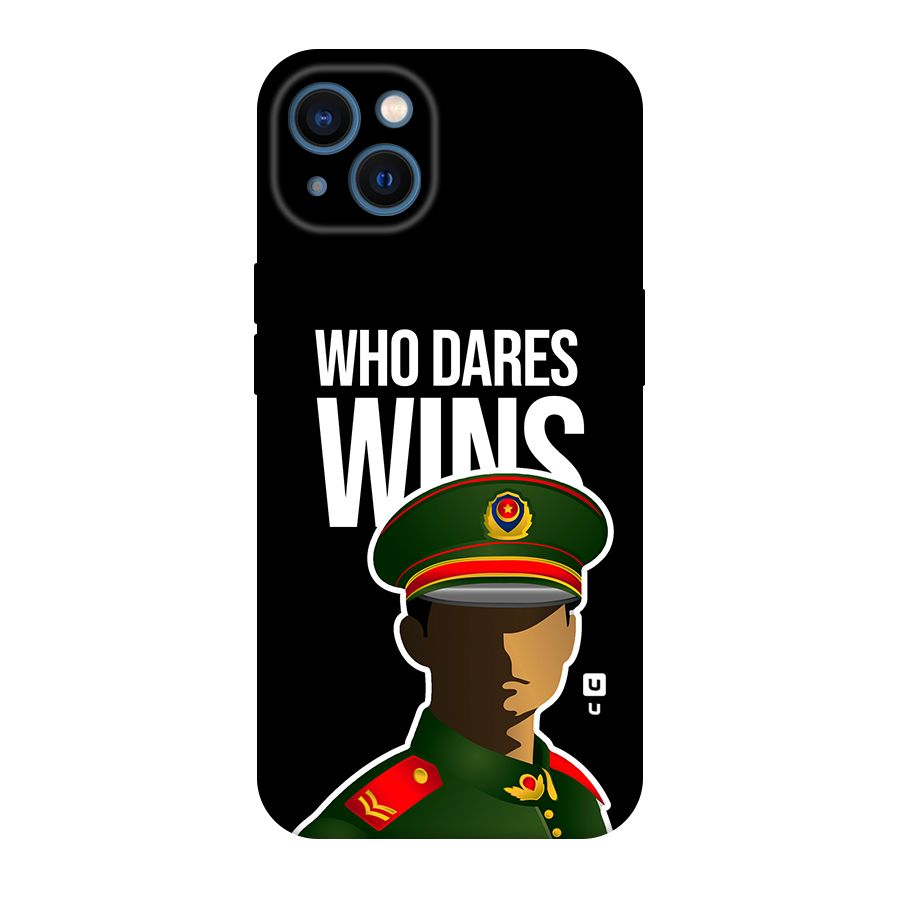Who Dares Wins Back Case for iPhone 13