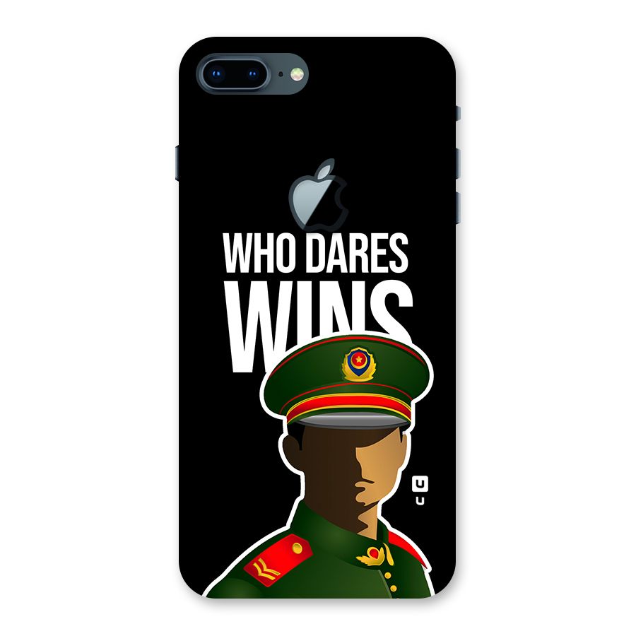 Who Dares Wins Back Case for iPhone 7 Plus Apple Cut