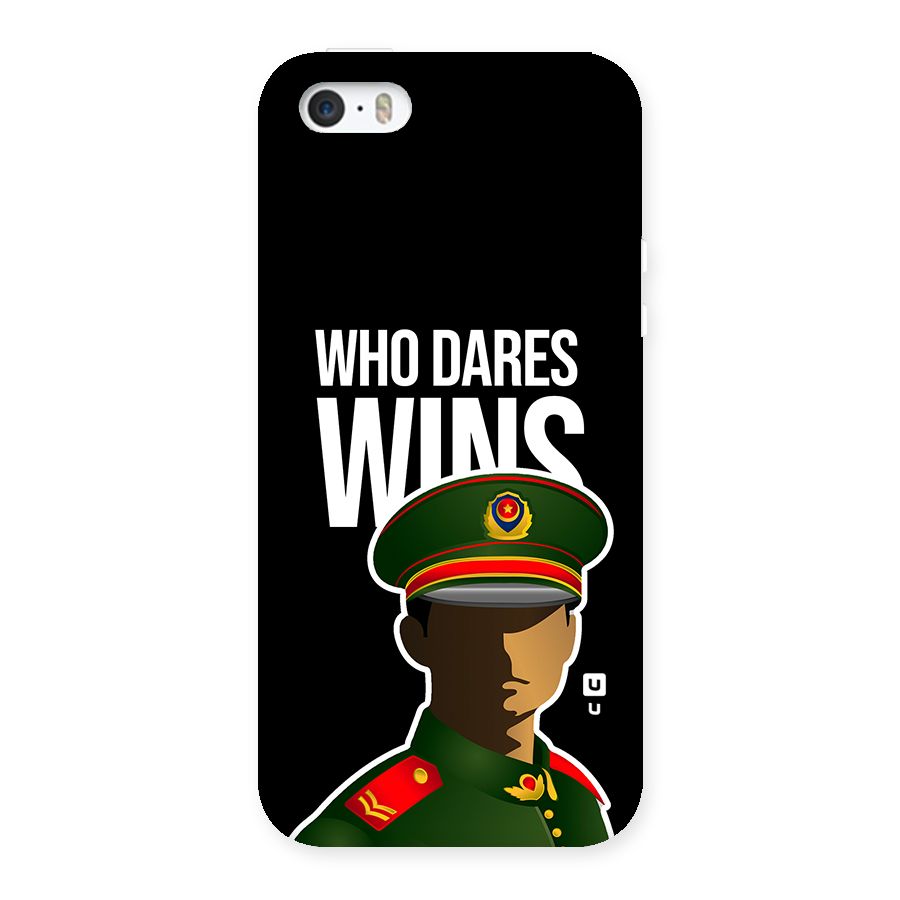 Who Dares Wins Back Case for iPhone SE 2016