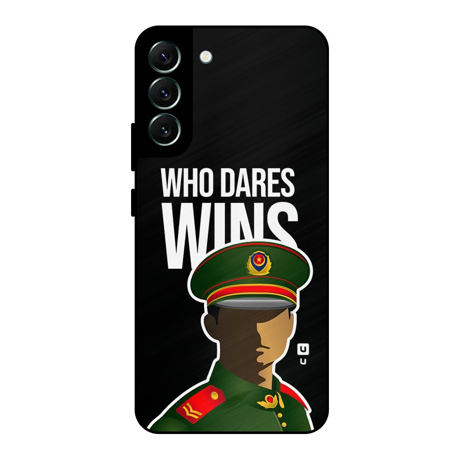 Who Dares Wins Metal Back Case for Galaxy S22 Plus 5G