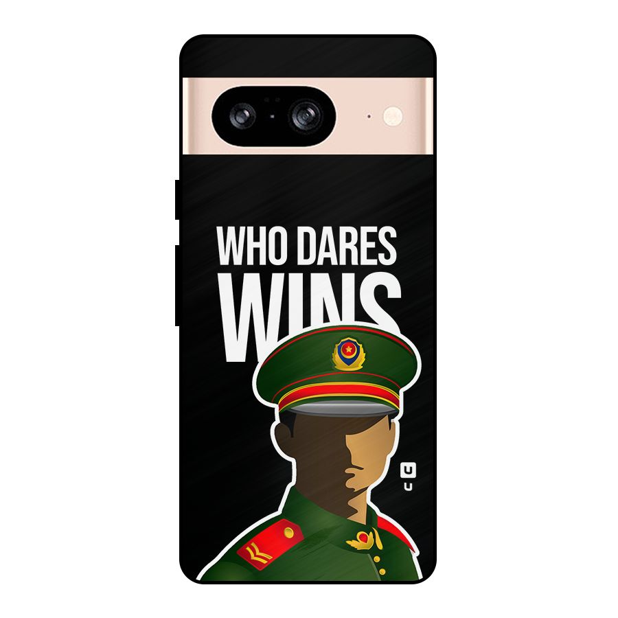 Who Dares Wins Metal Back Case for Google Pixel 8