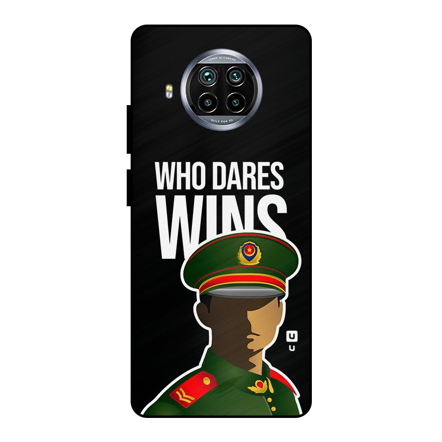 Who Dares Wins Metal Back Case for Mi 10i