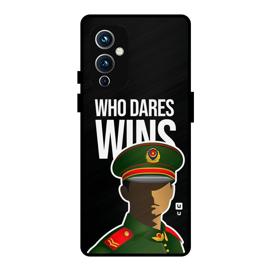 Who Dares Wins Metal Back Case for OnePlus 9