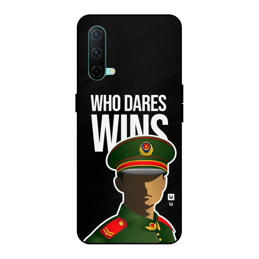 Who Dares Wins Metal Back Case for OnePlus Nord CE 5G