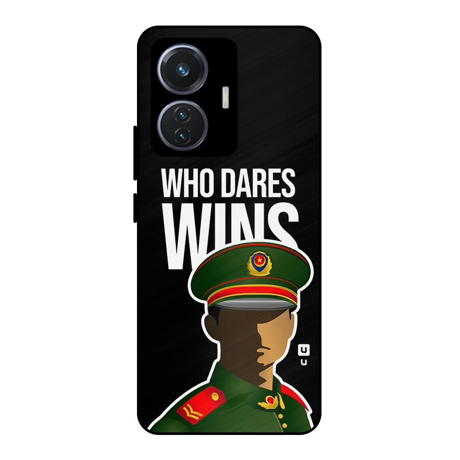 Who Dares Wins Metal Back Case for iQOO Z6 44W