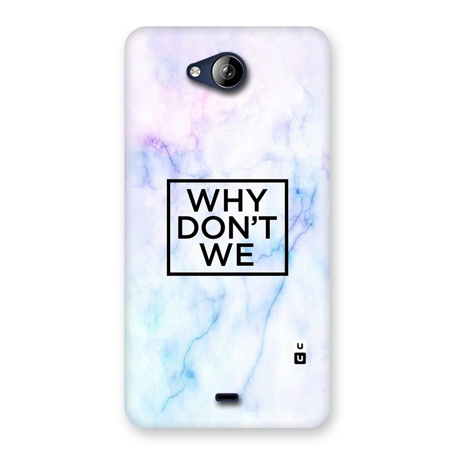 Why Dont We Back Case for Canvas Play Q355