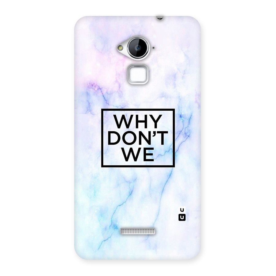 Why Dont We Back Case for Coolpad Note 3