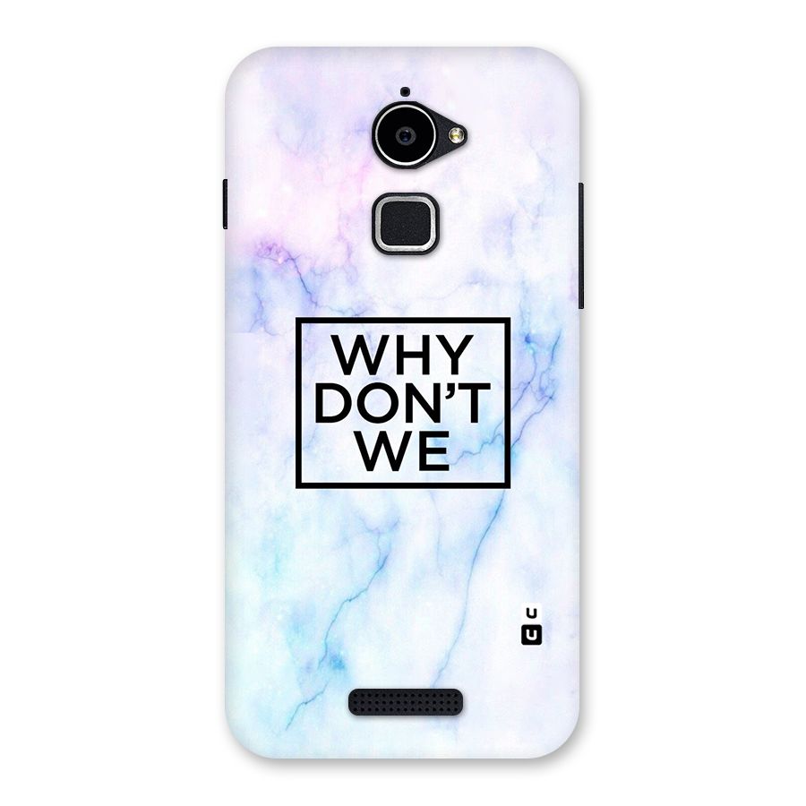Why Dont We Back Case for Coolpad Note 3 Lite