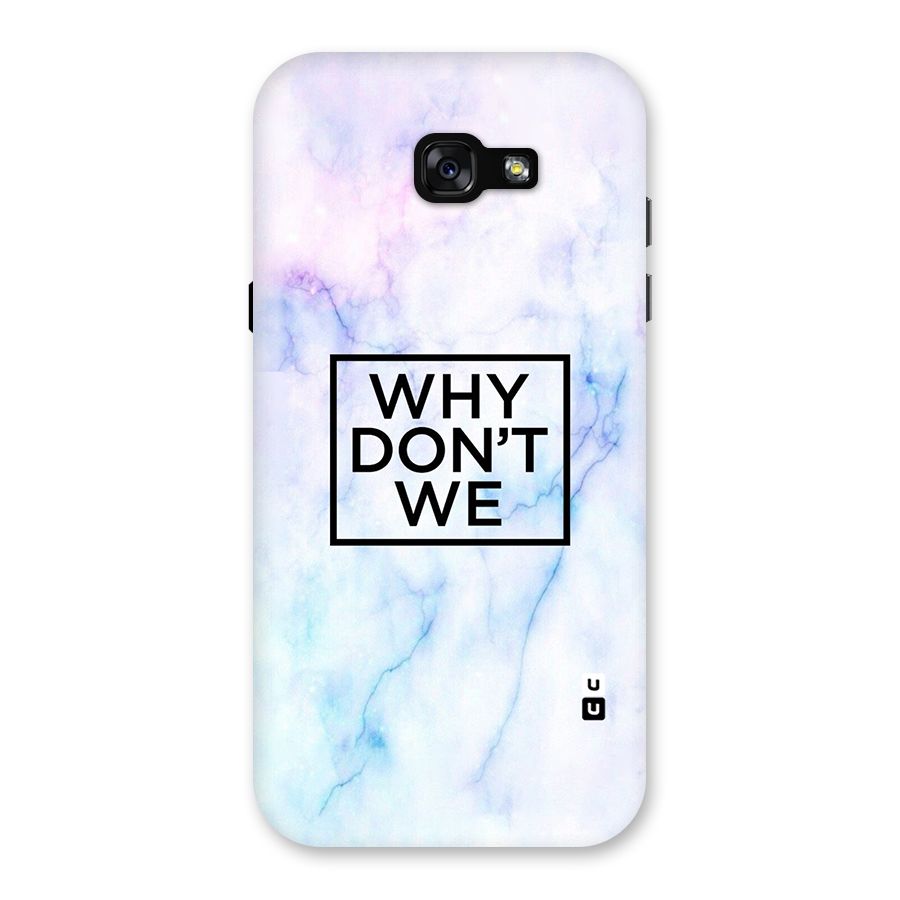 Why Dont We Back Case for Galaxy A7 (2017)