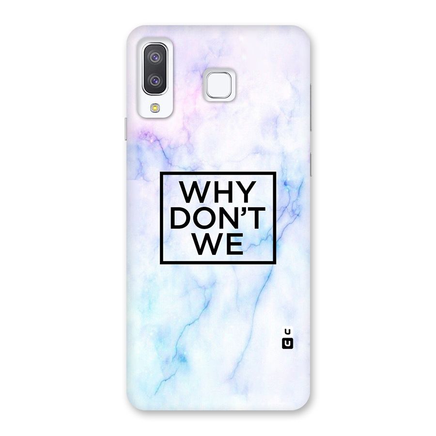 Why Dont We Back Case for Galaxy A8 Star