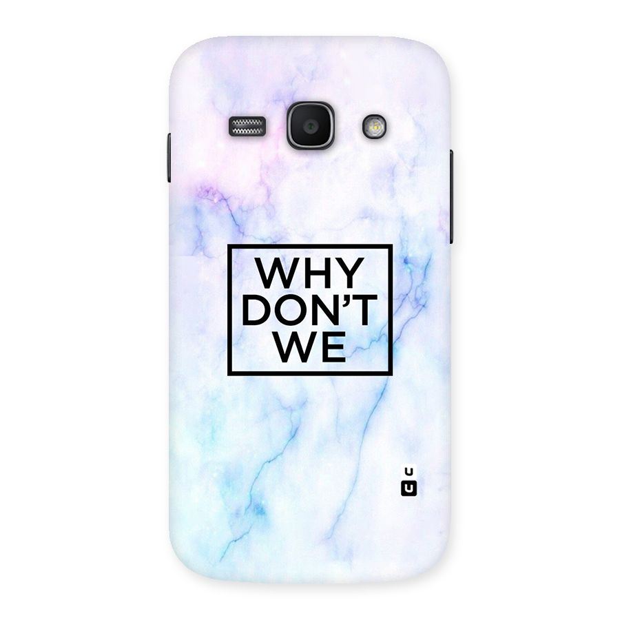 Why Dont We Back Case for Galaxy Ace 3
