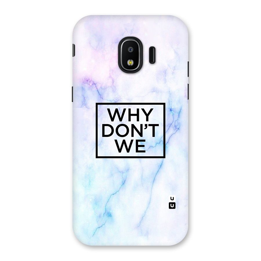 Why Dont We Back Case for Galaxy J2 Pro 2018