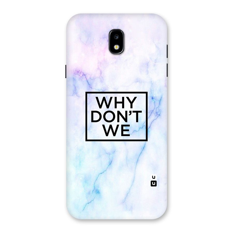 Why Dont We Back Case for Galaxy J7 Pro