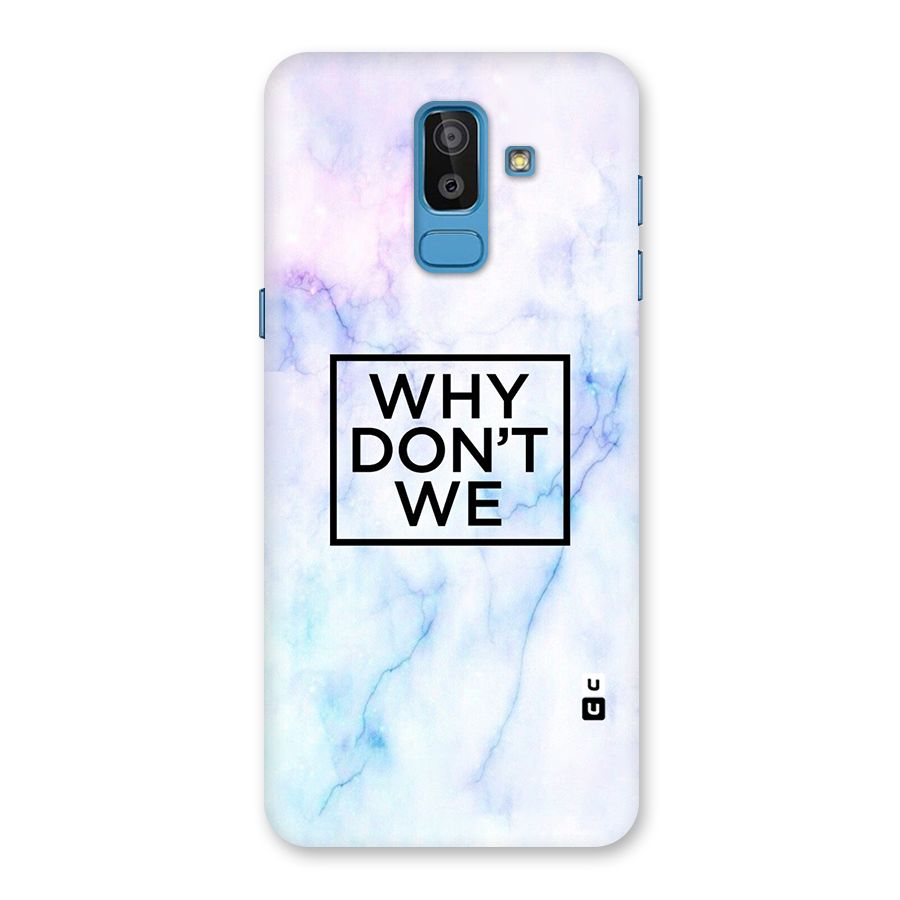 Why Dont We Back Case for Galaxy On8 (2018)