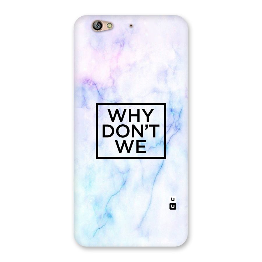 Why Dont We Back Case for Gionee S6