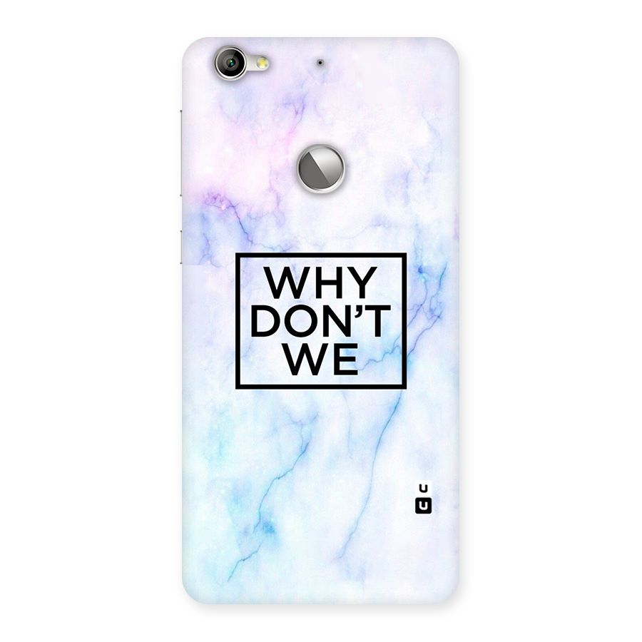 Why Dont We Back Case for LeTV Le 1s