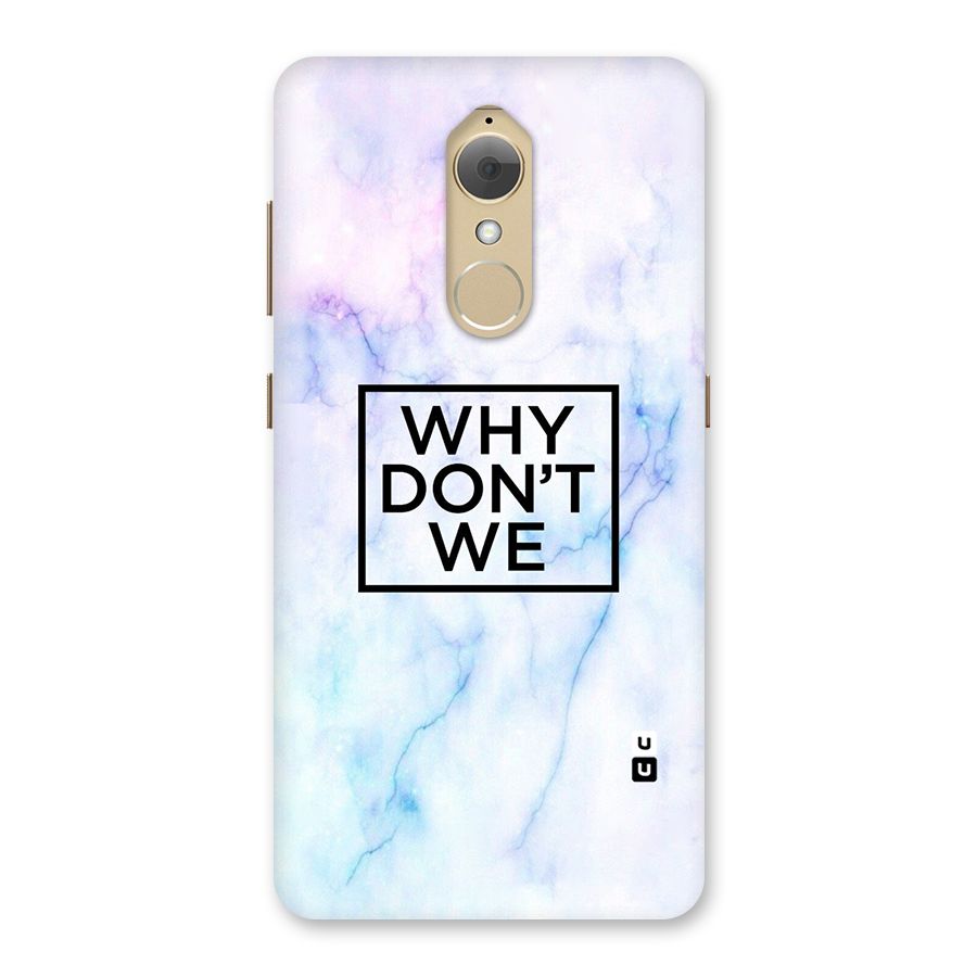 Why Dont We Back Case for Lenovo K8