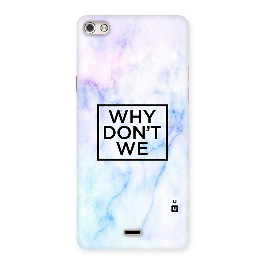 Why Dont We Back Case for Micromax Canvas Silver 5