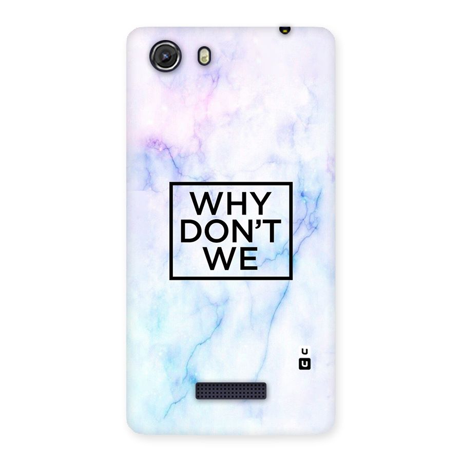 Why Dont We Back Case for Micromax Unite 3