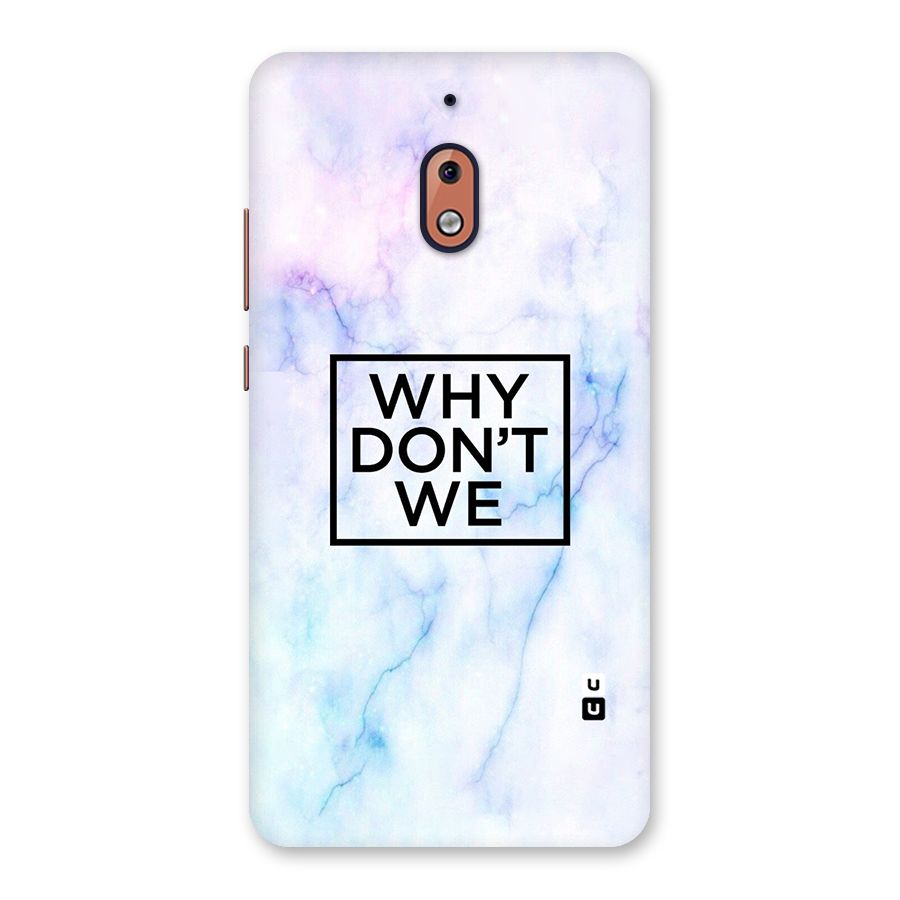 Why Dont We Back Case for Nokia 2.1