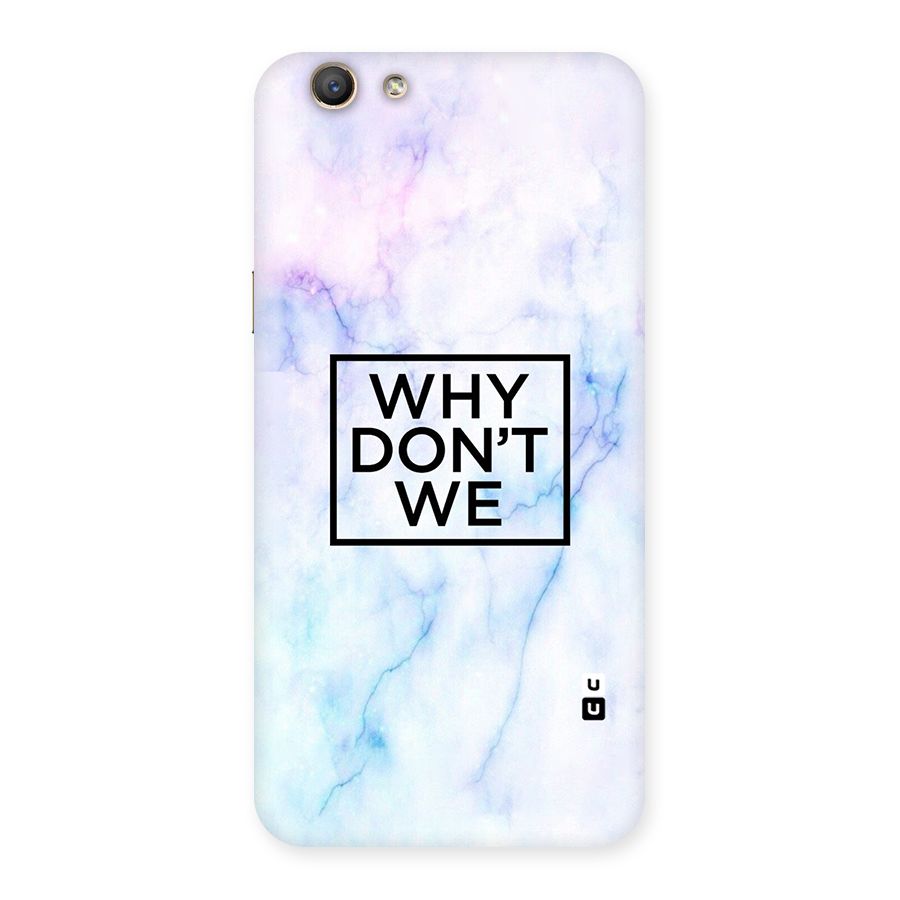 Why Dont We Back Case for Oppo F1s