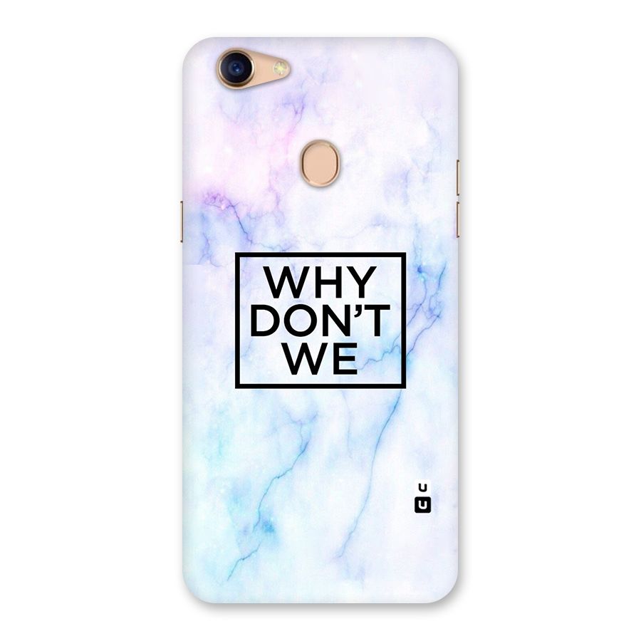 Why Dont We Back Case for Oppo F5