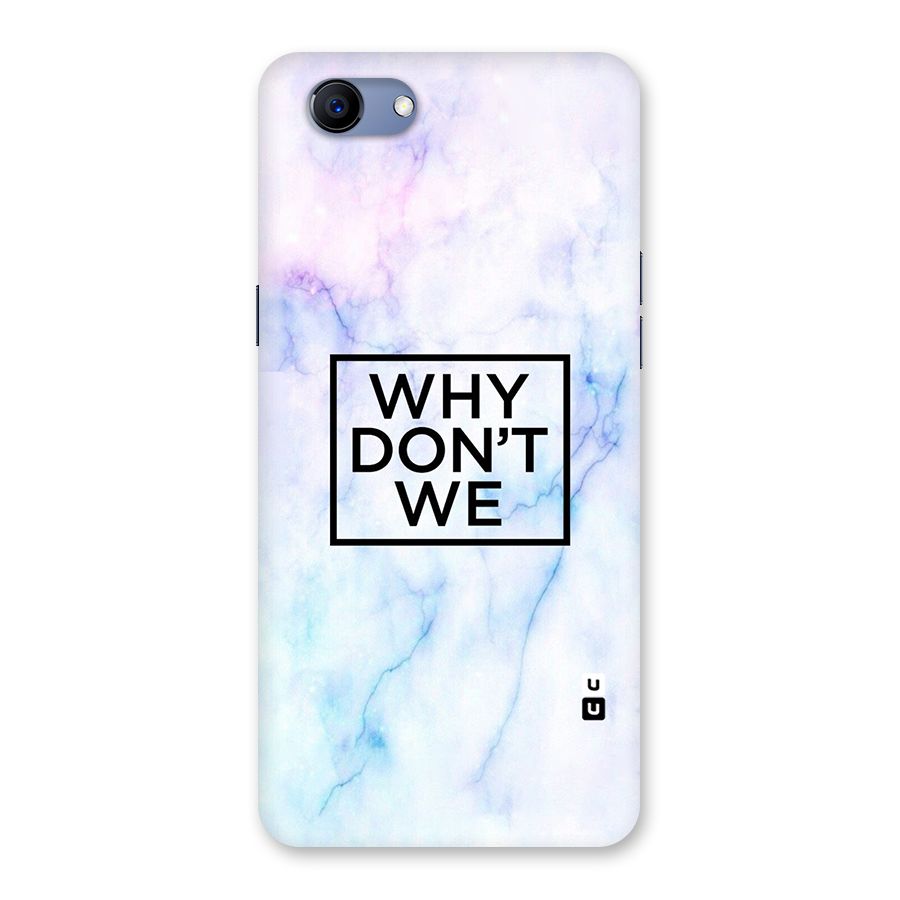 Why Dont We Back Case for Oppo Realme 1