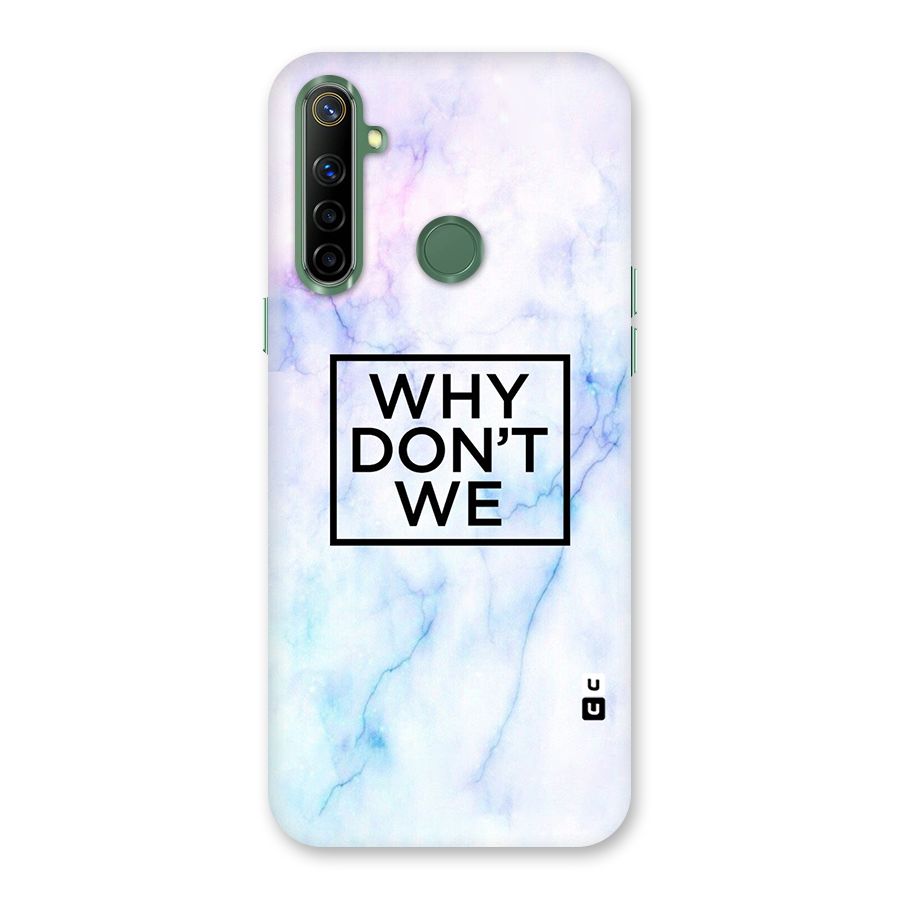 Why Dont We Back Case for Realme Narzo 10