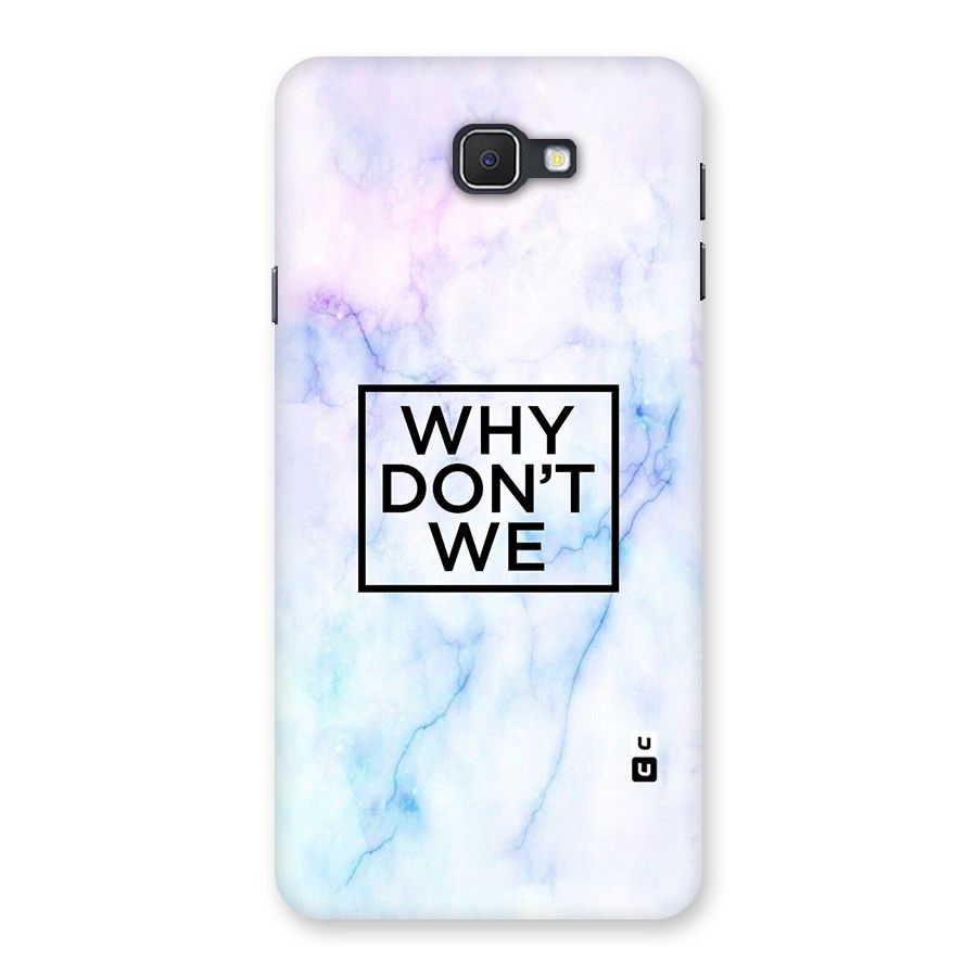 Why Dont We Back Case for Samsung Galaxy J7 Prime