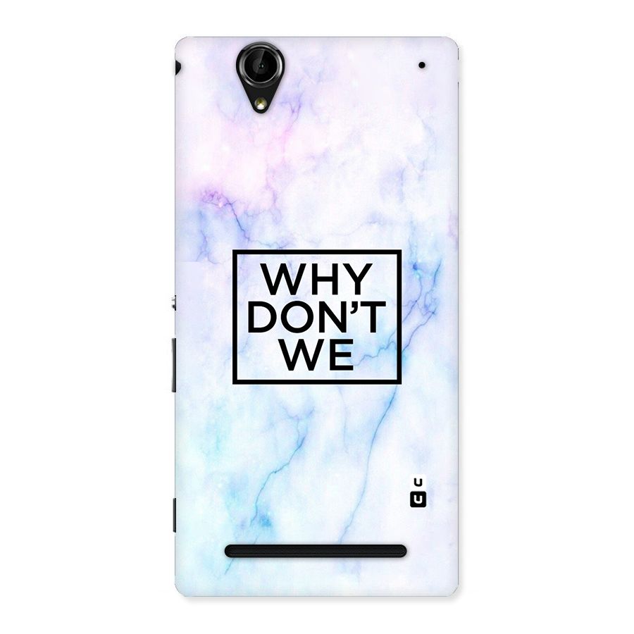 Why Dont We Back Case for Sony Xperia T2