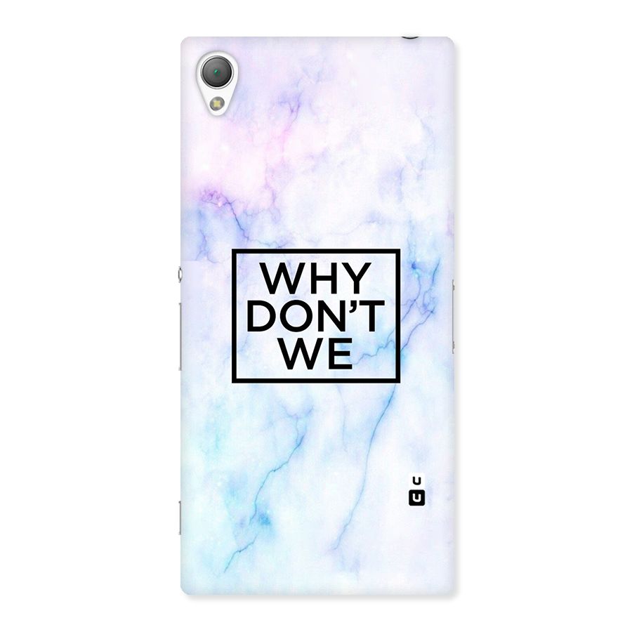 Why Dont We Back Case for Sony Xperia Z3
