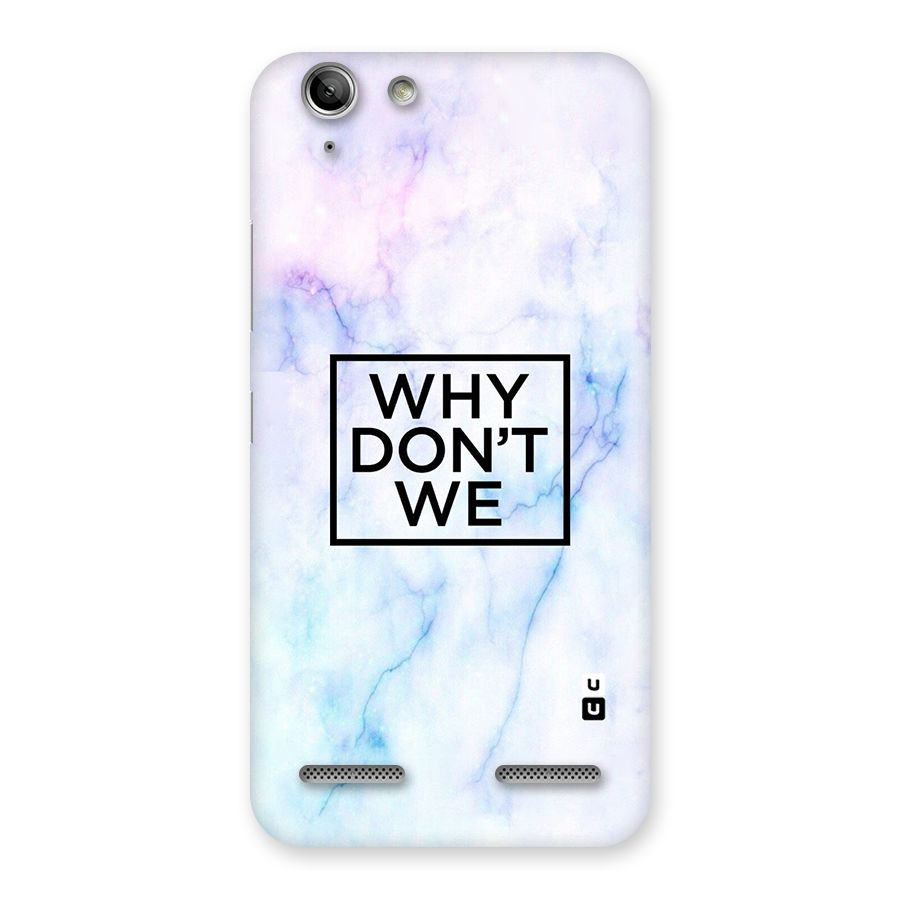 Why Dont We Back Case for Vibe K5 Plus
