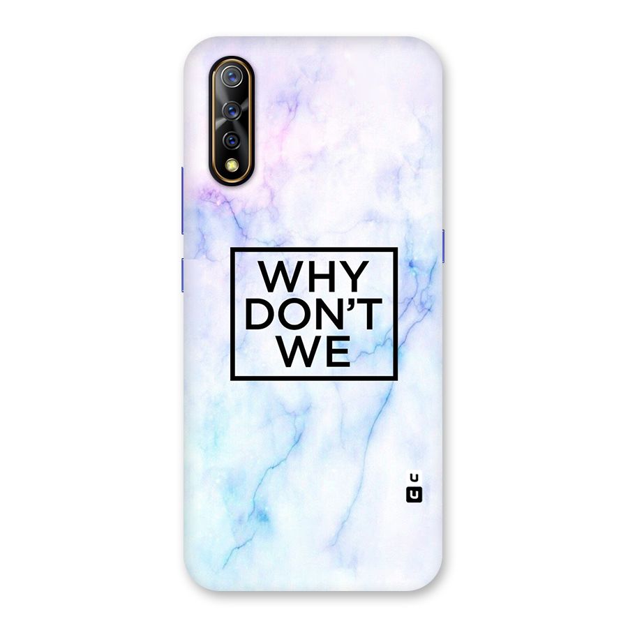 Why Dont We Back Case for Vivo S1