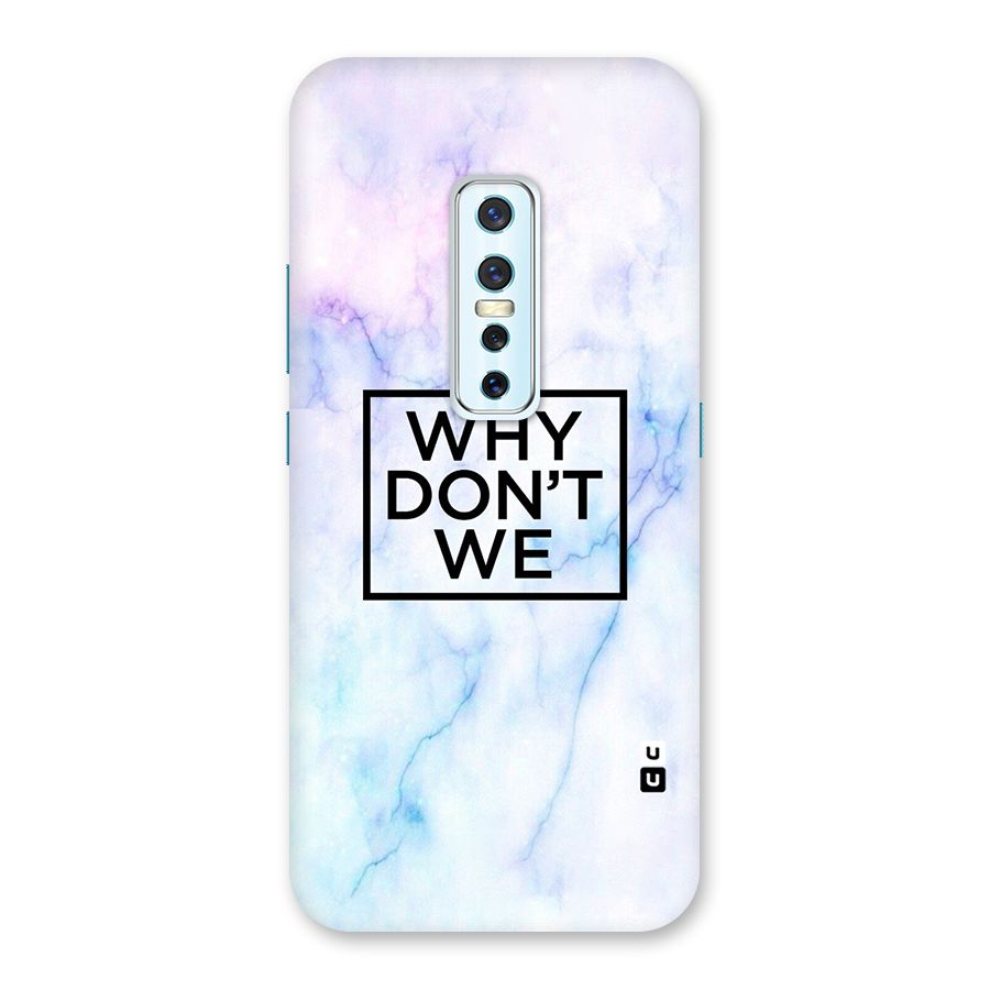 Why Dont We Back Case for Vivo V17 Pro