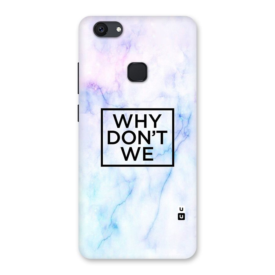 Why Dont We Back Case for Vivo V7 Plus