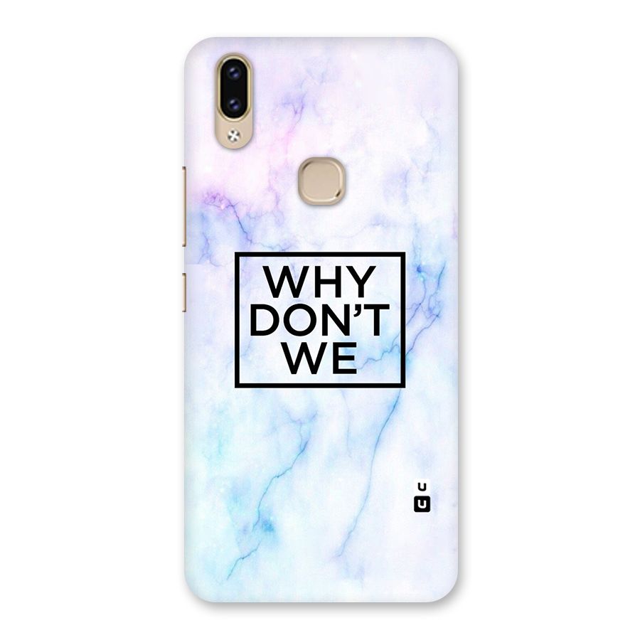 Why Dont We Back Case for Vivo V9 Youth