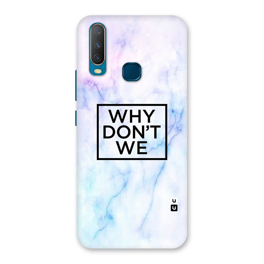 Why Dont We Back Case for Vivo Y17