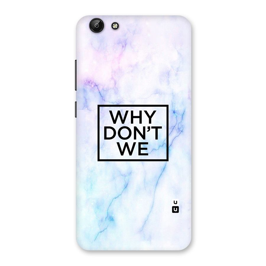 Why Dont We Back Case for Vivo Y69